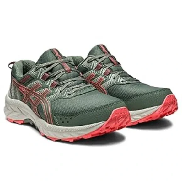 ASICS Women's Gel-Venture 9 Running Shoes size 9 Ivy Green Papaya - Picture 2 of 11